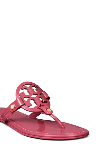 Shop Tory Burch Miller Sandal In Washed Berry