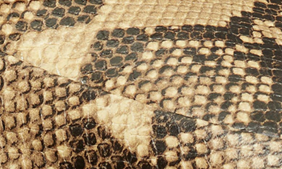 Shop Tory Burch Jessa Snake Embossed Loafer In Desert Dusk Roccia / Gold