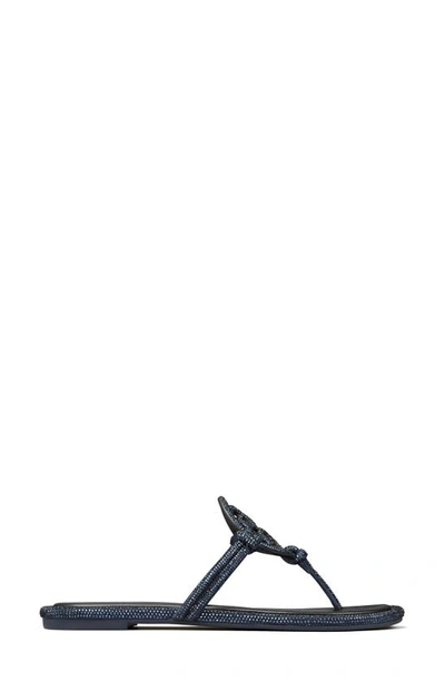 Tory Burch Miller Soft Sandal In Perfect Navy