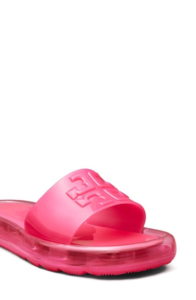 Tory Burch Women's Bubble Jelly Slide Sandal Blue Size 10