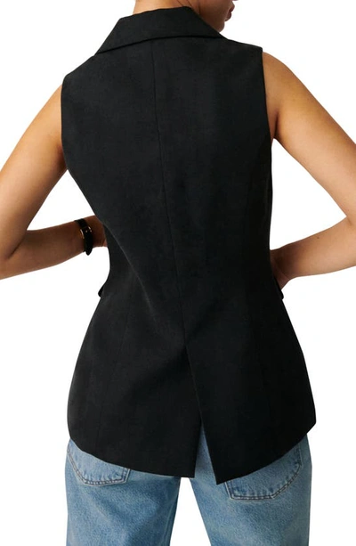 Shop Reformation Billie Vest In Black