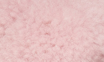 Shop Ugg Cozetta Curly Genuine Shearling Slide Slipper In Rose Grey