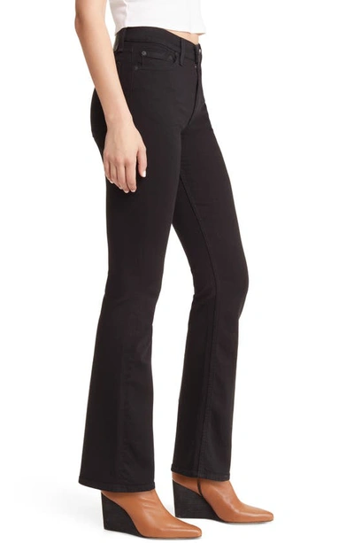 Rag & Bone Peyton Bootcut Jeans In Black
