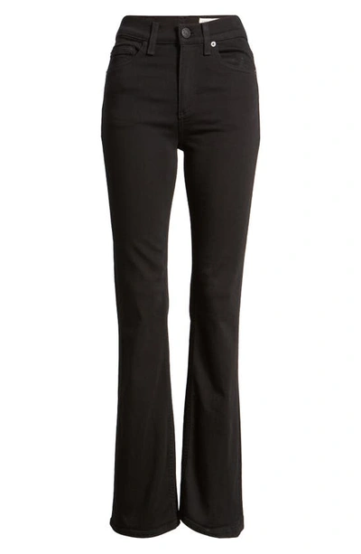 Shop Rag & Bone Peyton Bootcut Jeans In Black