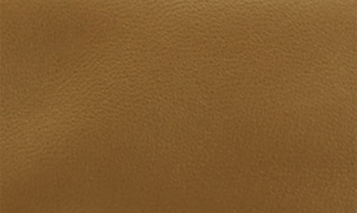 Shop Allsaints Ezra Logo Strap Leather Crossbody Bag In Bronze Green