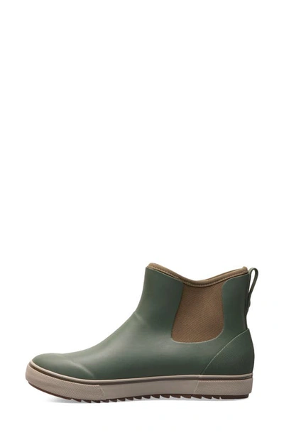 Bogs Kicker Chelsea Waterproof Rain Boot In Dark Green Multi