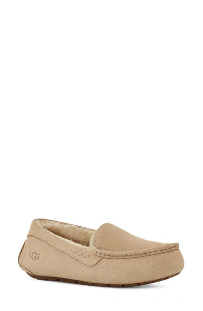 Shop Ugg Ansley Water Resistant Slipper In Mustard Seed