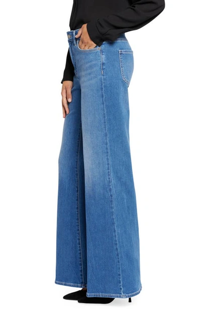 Nydj Mia Palazzo High Waist Flare Jeans In Fairmont