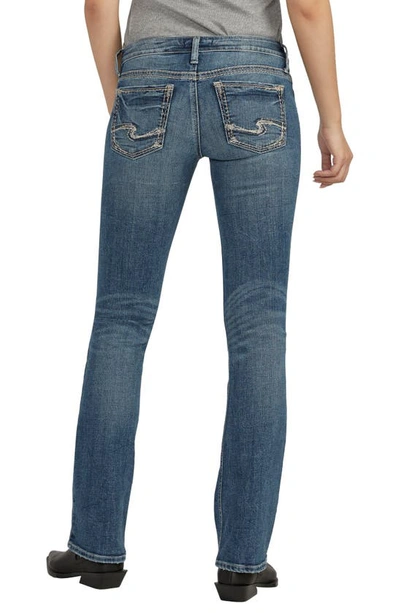 Silver Jeans Co. Tuesday Low Rise Slim Bootcut Jeans In Indigo