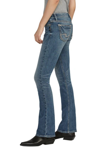 Silver Jeans Co. Tuesday Low Rise Slim Bootcut Jeans In Indigo