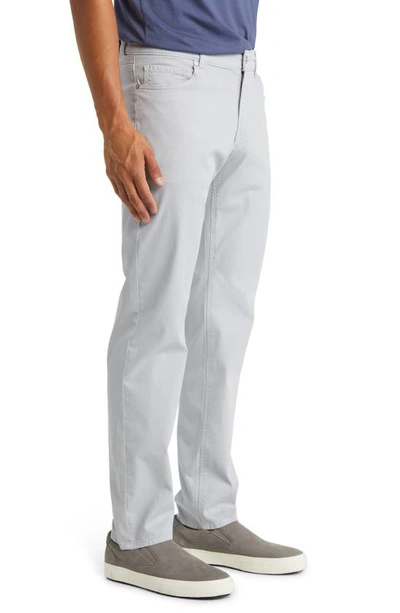 Shop Peter Millar Crown Crafted Wayfare Five-pocket Pants In Platinum