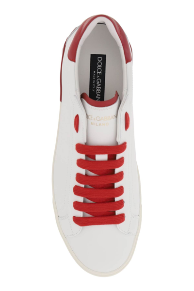 Shop Dolce & Gabbana 'portofino' Sneakers Men In Multicolor