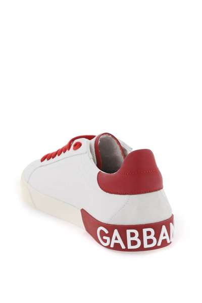 Shop Dolce & Gabbana 'portofino' Sneakers Men In Multicolor