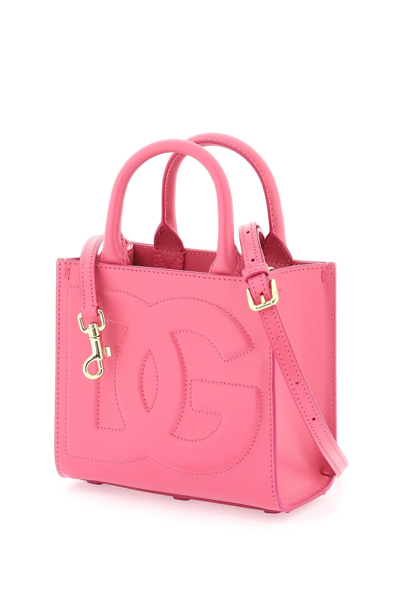 Shop Dolce & Gabbana Dg Daily Small Tote Bag Women In Pink