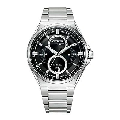 Pre-owned Citizen Casio Men's Watch Titanium Attesa Bu0060-68e Eco-drive Solar