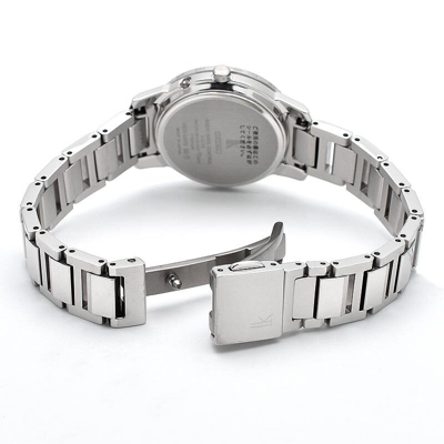 Pre-owned Seiko Lukia I Collection Ssqv085 Titanium Atomic Radio Solar Watch Women