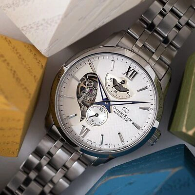 Pre-owned Orient Star Rk-av0b01s Mechanical Automatic Men's Watch Made In Japan Silver