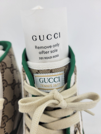 GUCCI Pre-owned Men's  Tennis 1977 High Top Sneaker Us Size 8.5 Newinbox Ships Free (21632) In Multicolor