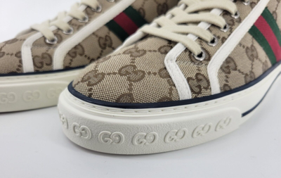 Pre-owned Gucci Men's  Tennis 1977 High Top Sneaker Us Size 8.5 Newinbox Ships Free (21632) In Multicolor