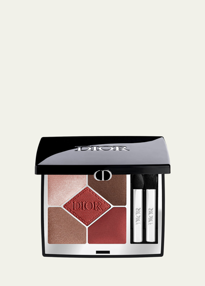 Shop Dior Show 5 Couleurs Couture Eyeshadow Palette In 673 Red Tartan