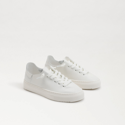 Shop Sam Edelman Kids' Poppy Lace-up Sneaker White