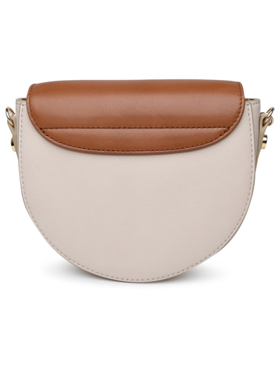 Shop See By Chloé Multicolor Leather Mara Bag In Beige