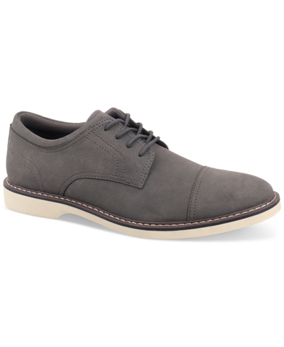 Shop Alfani Men's Theo Lace-up Shoes, Created For Macy's In Grey