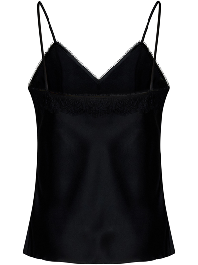 Shop Alberta Ferretti Top In Black