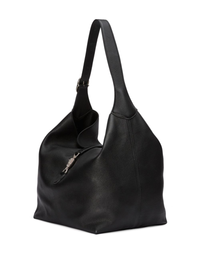 Shop Gucci Medium Jackie 1961 Shoulder Bag In Black