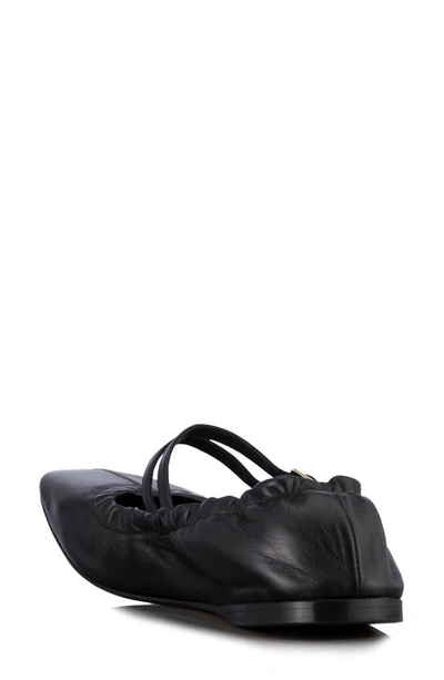 Shop Frame Le Sunset Mary Jane Ballet Flat In Noir