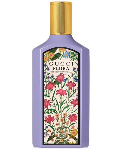 Shop Gucci Flora Gorgeous Magnolia Eau De Parfum, 3.3 Oz.