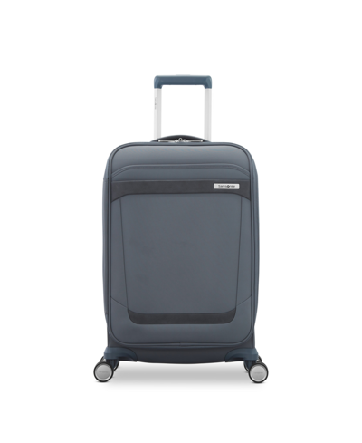 Shop Samsonite Elevation Plus Softside Carry On Expandable Spinner In Slate