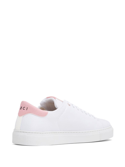 Shop Loci Logo-patch Low-top Sneakers In White