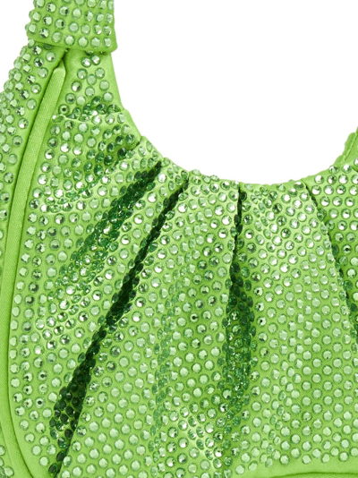 Jw Pei Gabbi Ruched Hobo Shoulder Bag In Green