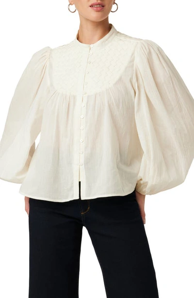 Shop Joe's The Irina Voile Top In Eggnog