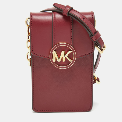 Burgundy best sale mk crossbody