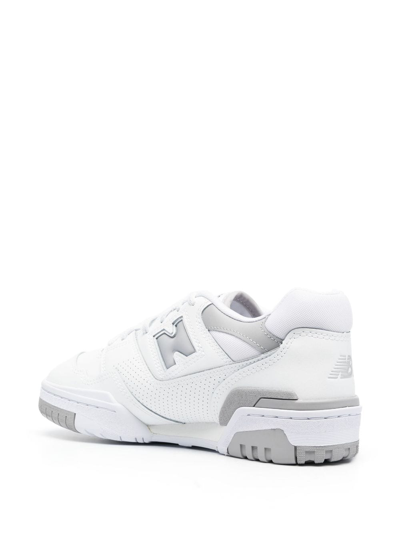 Shop New Balance 550 "white/grey" Sneakers