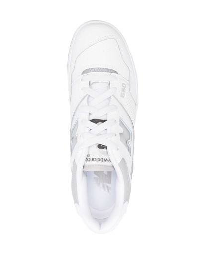 Shop New Balance 550 "white/grey" Sneakers