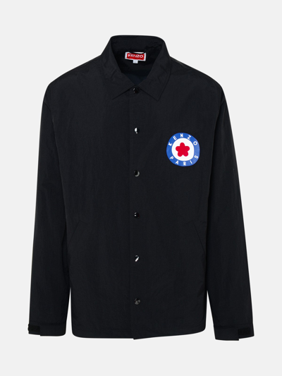 Kenzo Windproof Jacket In Black