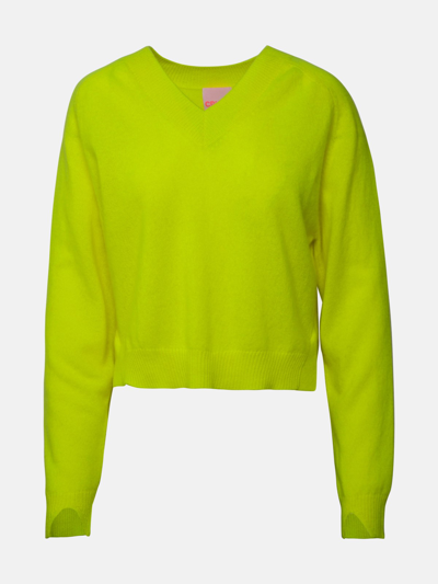 Shop Crush Yellow Cashmere Sweater
