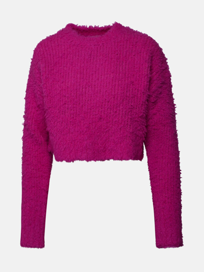 Shop Crush Fuchsia Cashmere Blend Sweater