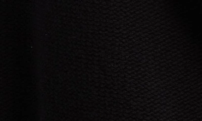 Shop Off-white Ow Maxi Logo Wool Intarsia Cardigan In Black White