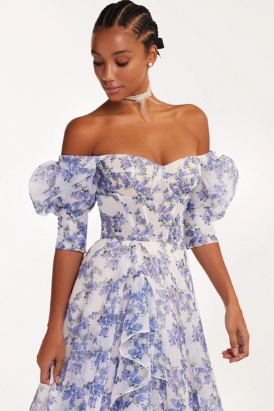 Shop Milla Blue Hydrangea Maxi Princess Dress