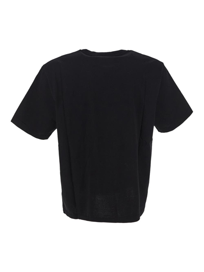 Shop Palm Angels Classic Logo Slim Tee In Black