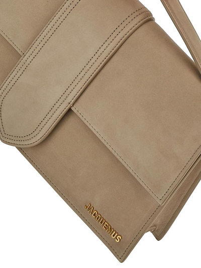 Shop Jacquemus Le Bambinou Bag In Beige