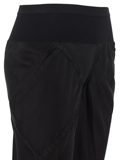 Shop Rick Owens Bias Trousers In Black