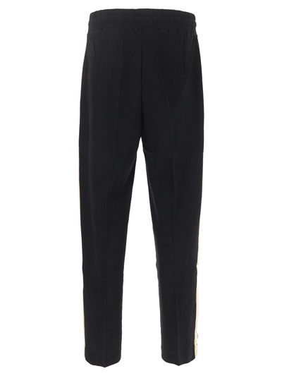 Shop Palm Angels Pa Monogrampiquet Track Trousers In Black