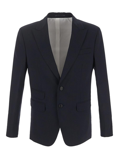 Shop Dsquared2 London Suit In Blue