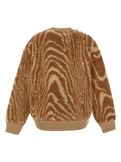 Shop Stella Mccartney Teddy Sweater In Brown