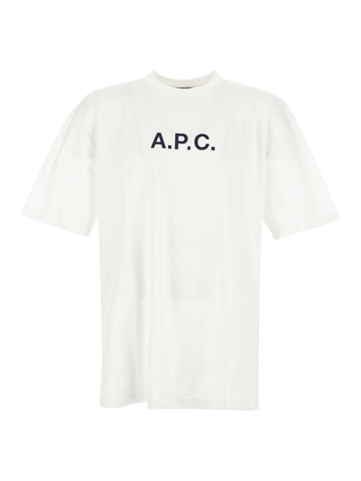 Shop Apc Moran T-shirt In White